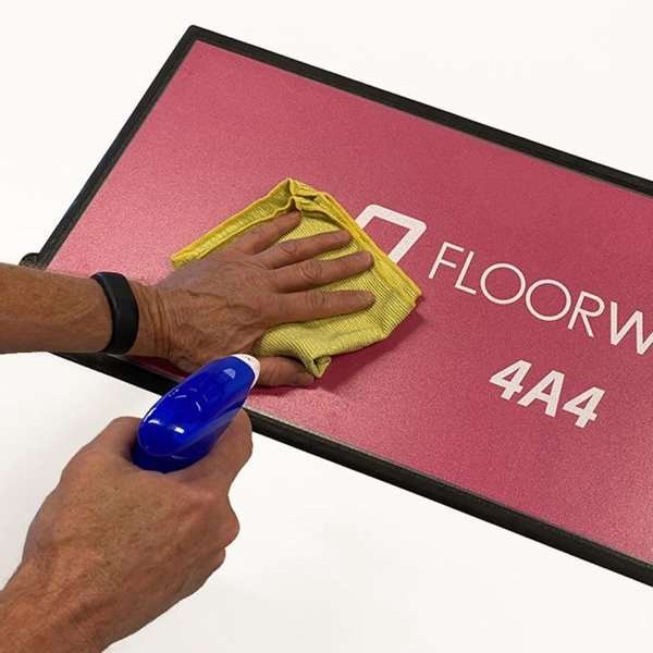 Windo Display, Plakathalter für Boden, 4 x A4 #3