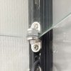 Vitrine - Showcase Tower Solo Glasvitrine mit Unterschrank, LED-Licht und Schloss - Schwarz #3