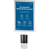 Handedesinfektionsspender 500 ml und A4-Klapprahmen für Wandmontage #1