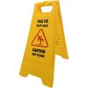 Warnschild mit dänischem und englischem Text #1