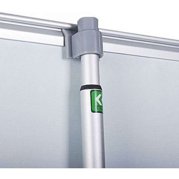 Lux Roll-up Kassette, silber, einseitig, 56 x 230 cm #9
