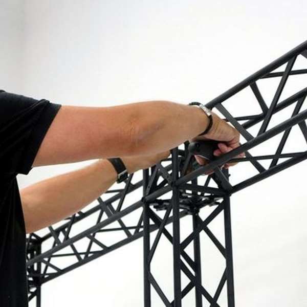 Crown Truss 15 Messewand U-Form 4 x 6 m - schwarz #14