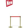 Absperrpfostensystem, 2 Ständer mit rotem Band #6