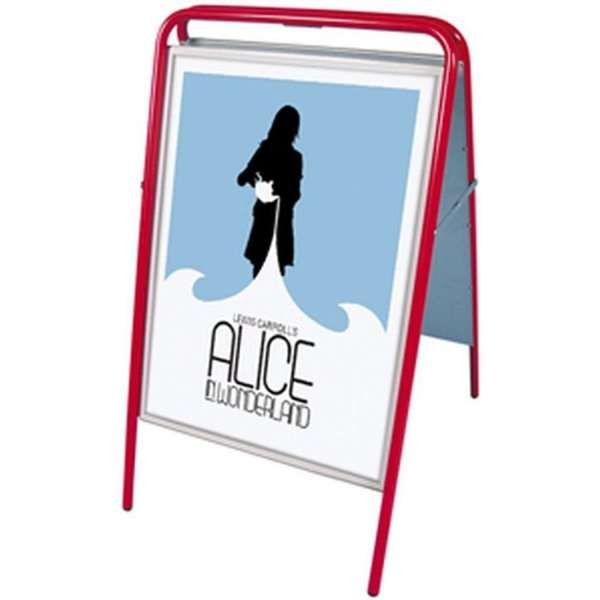 Expo Sign Standard Kundenstopper - 70x100 cm - rot #2