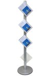 Multiständer Prospekthalter einseitig - 4xA4 - 21x29,7 cm #2