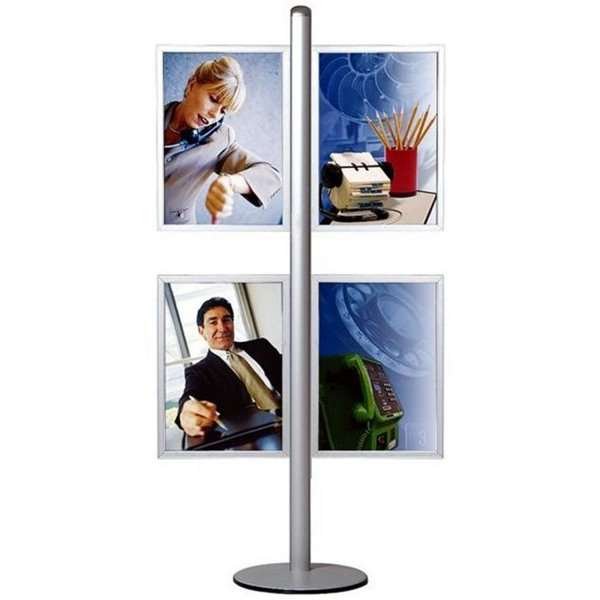Multi Stand Prospekthalter 15 - doppelseitig mit 4x A2-Einschub vertikal #2