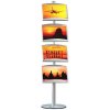 Multi Stand Infoständer einseitig - 4xA3 - 29,7x42 cm große Stahlregale #2