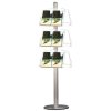 Multi Stand Infoständer Doppelseitig - 6xA3 - 29,7x42 cm große Stahlregale #3