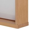 Wandbroschürenhalter aus Holz. Naturholz. 5xA4 #3