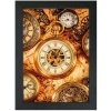 CROWN Klapprahmen mit 33mm Aluminium-Flachprofil, schwarz - 100 x 140 cm #1