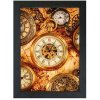 CROWN Klapprahmen mit 33mm Aluminium-Flachprofil, schwarz - 50 x 70 cm #1