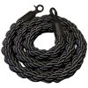 VIP-Barriere, schwarzes Seil - 150 cm #1