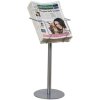 Wire Stand Prospektständer - Tabloid - 28,5x40 cm - Silber #1