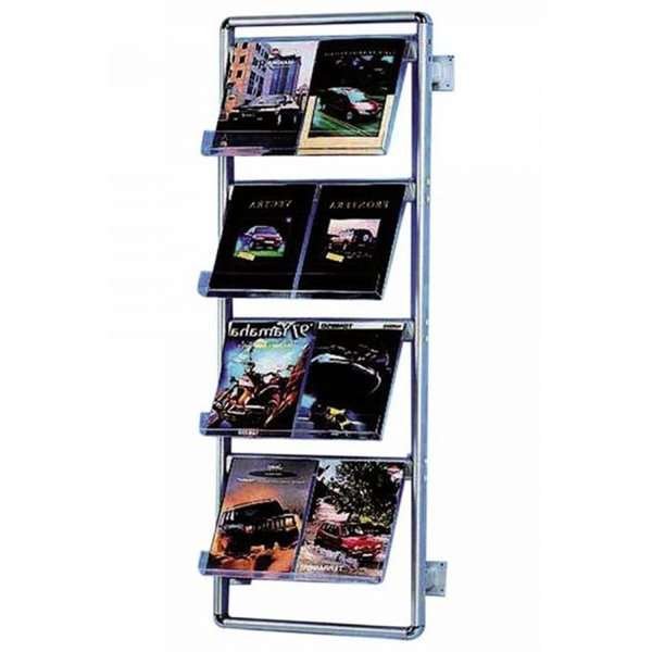 Info Line Wandbroschürenhalter - 8xA4 - 21x29,7 cm #3