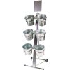 Shop Impulzs Eimerdisplay 9 - mit 6 Zinkeimern und A4-Schilderhalter #6