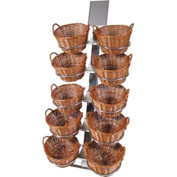 Shop Impulz Korbdisplay 4 - Mit 10 runden Körben #1