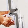 Klappbarer Prospektständer - 5xA4 - 21x29,7 cm - grau #6