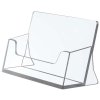 Visitenkartenhalter, horizontal, transparent #1