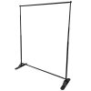 Bannerwand Teleskopisch, max. 240x240cm, schwarz #8