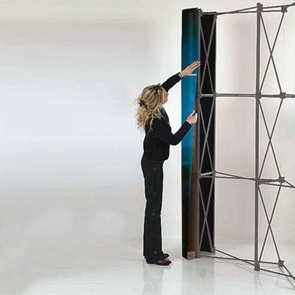 Pop-Up-Wand gebogen - 3x3 #20