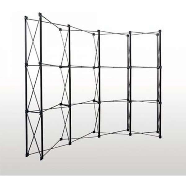 Pop-Up-Wand gebogen - 3x3 #23