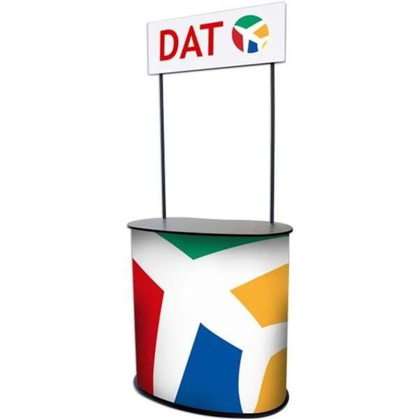 Oval Panel Promotheke mit Logo schild #1