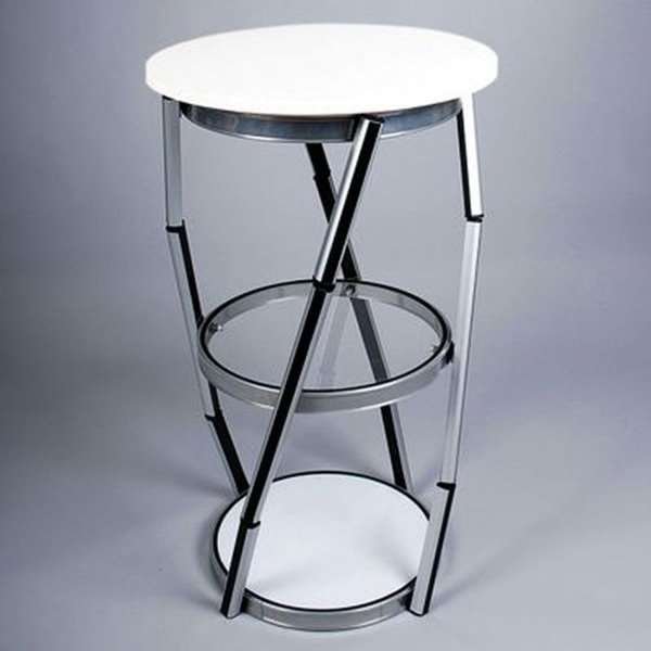 Cirkel Messetisch mit Koffer #5