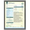 Fensterrahmen doppelseitig - A4 - grau #1