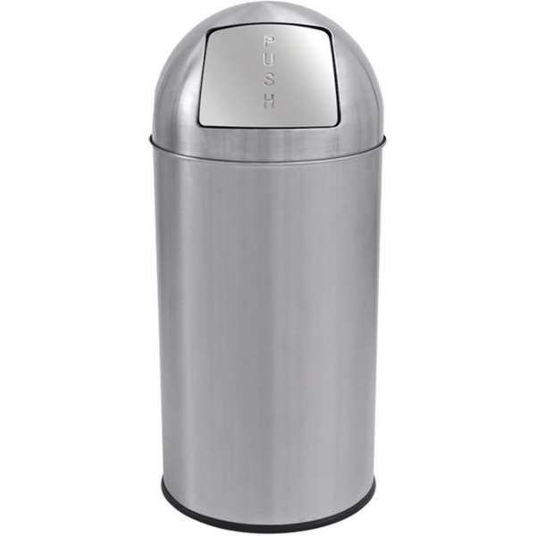 Dust Bin Push, 50 L - Silber #1