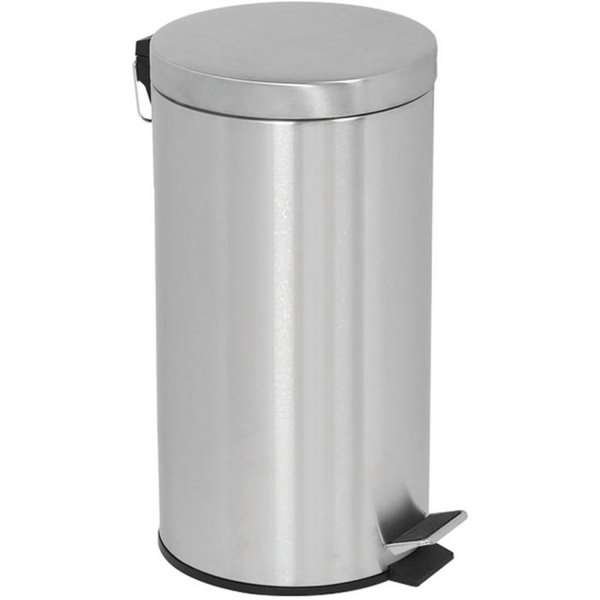 Pedal-Mülleimer, 20 l - Silber #1