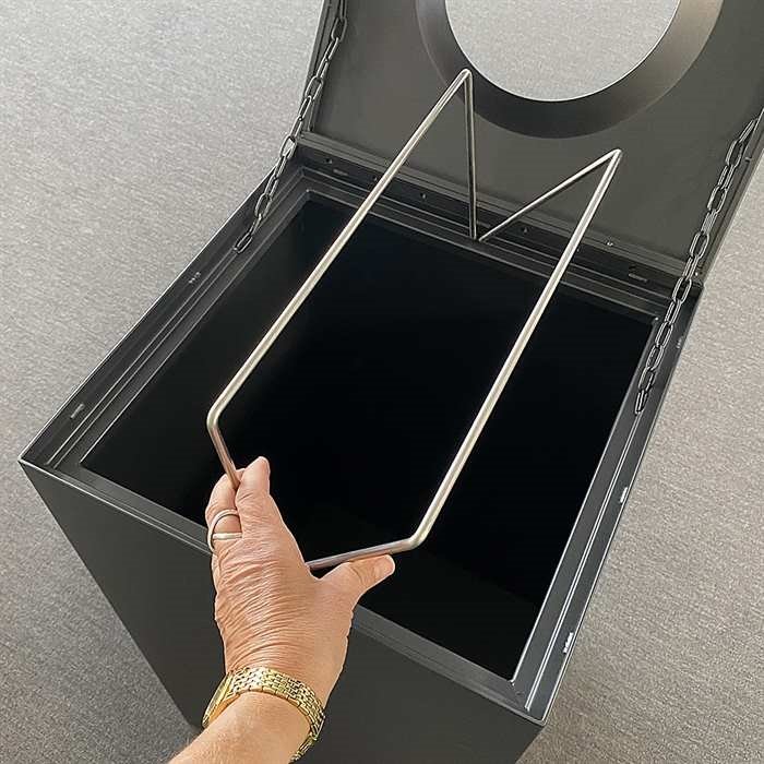 Waste Bin, sort, maxi 120 L #7