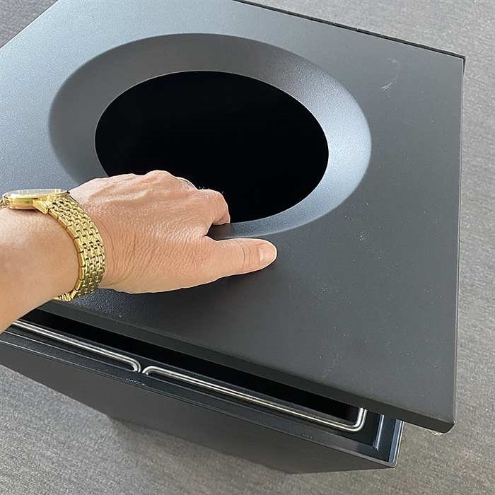 Waste Bin, sort, maxi 120 L #4