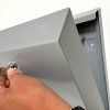 Eco Dispenser für Hundebeuteln, silber mit Druck #8