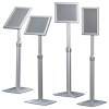 Flex Infoständer verstellbar - A2 - Silber #10