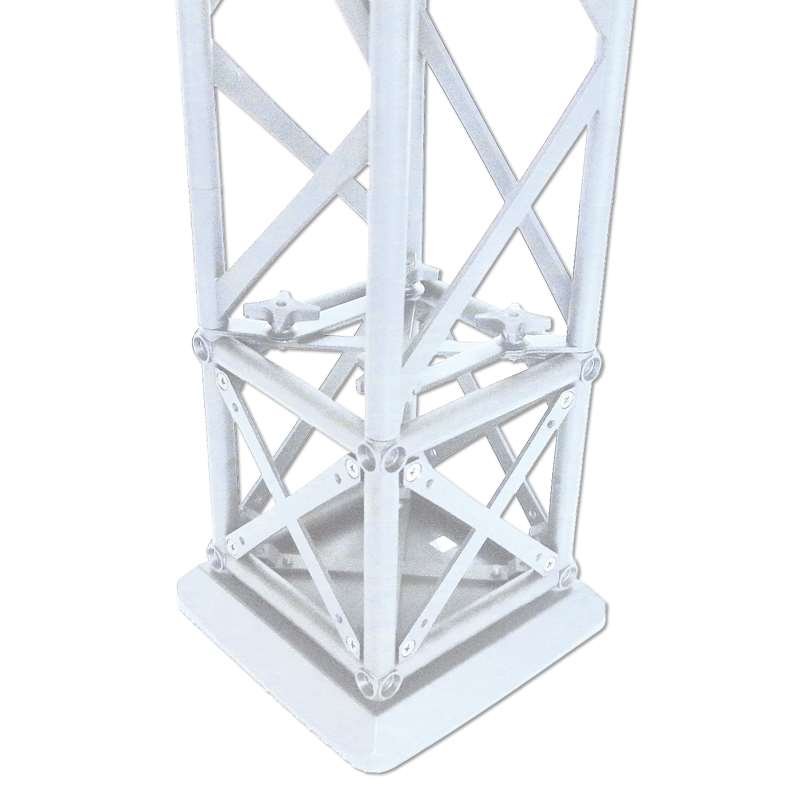 Crown Truss 10 x 10, Basis 19,5 x 19,5 cm - Weiß #2