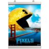 Posterklemmen-Set, Posterleiste mit 25mm Aluminium-Posterstreifen - 120 cm #1