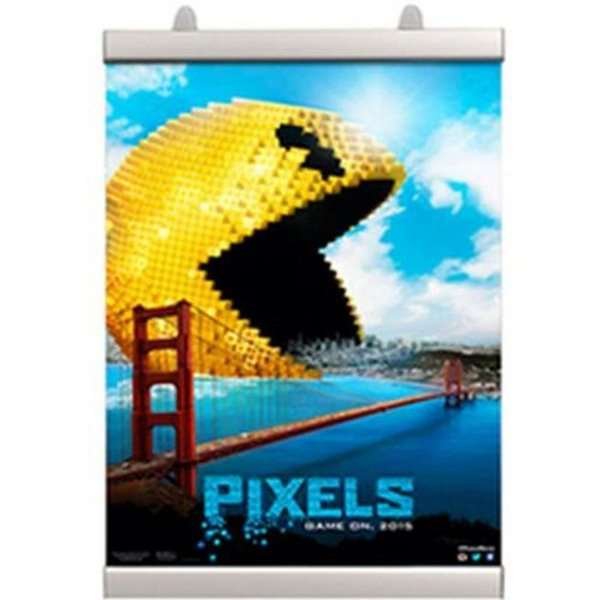 Posterklemmen-Set, Posterleiste mit 25mm Aluminium-Posterstreifen - 30 cm (A3) #1