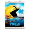 Posterklemmen-Set, Posterleiste mit 25mm Aluminium-Posterstreifen - 21 cm (A4) #1