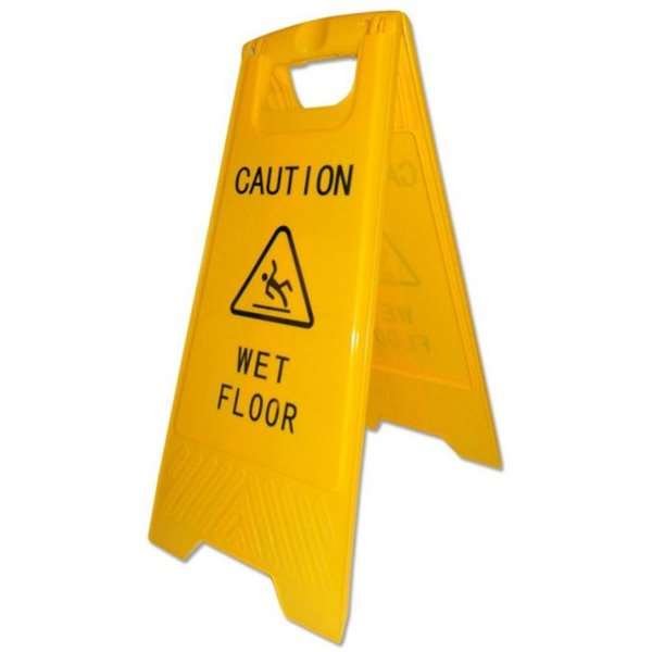 Warnschild mit englischem Aufdruck #1