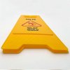 Warnschild mit dänischem Text #3