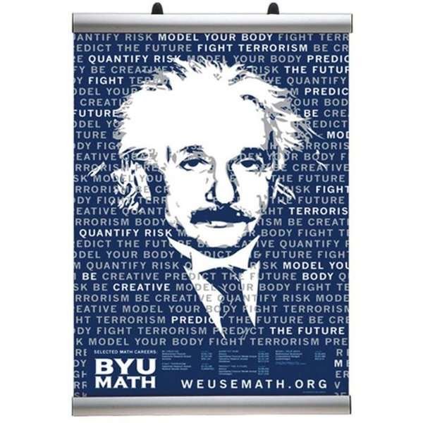 Banner-Line Set, Posterleiste mit 30mm Alu-Posterleisten - 100cm (B0) #1
