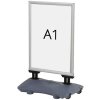 Wind-Sign Waterbase Pro Kundenstopper - Silber - A1 #1
