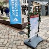 Wind-Sign Waterbase Pro Kundenstopper - Silber - A1 #12