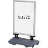 Wind-Sign Waterbase Pro Kundenstopper - Silber - 50x70 cm #1
