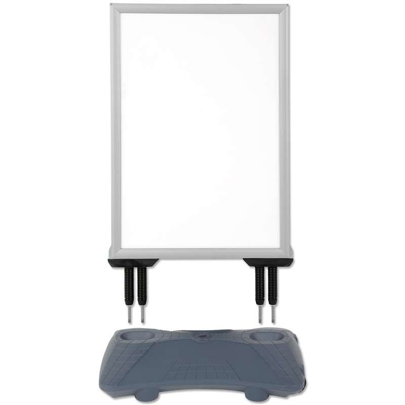 Wind-Sign Waterbase Pro Kundenstopper - Silber - 50x70 cm #10