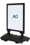 Wind-Sign Waterbase Budget Kundenstopper - A0 - schwarz #1