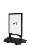 Wind-Sign Waterbase Budget Kundenstopper - A1 - schwarz #1