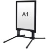 Wind-Line Budget Kundenstopper - A1 - schwarz #1
