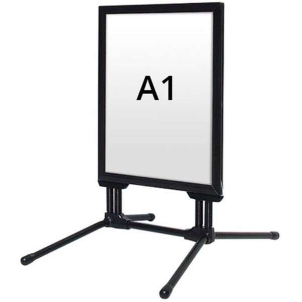 Wind-Line Budget Kundenstopper - A1 - schwarz #1