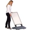 Wind-Sign Waterbase Budget Kundenstopper - 70x100 cm - Silber #15